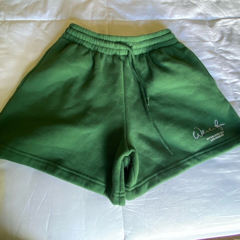 White Fox Boutique Sweatshorts - Green